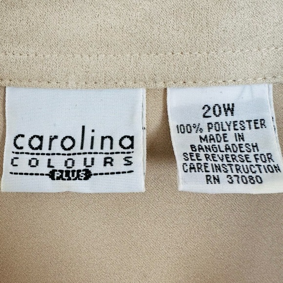 Carolina Colours Faux Suede Long Sleeve Button Down Chest Pockets Shirt - Picture 11 of 11